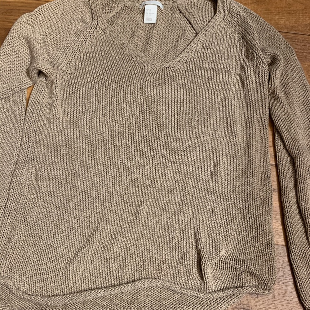 H&M Brown Knit Sweater